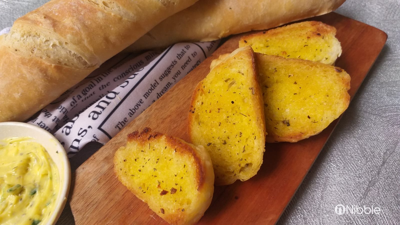 Resep Garlic Bread No Oven